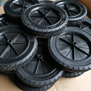 Hollow Wheel 60Mm Rubber Firm Tread <b>For</b> Handcarts And <b>Tool</b> <b>Carts</b> - Product Image 3