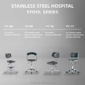 Modern Design Medical Stool <strong>Chair</strong> Height Adjustable <strong>Dental</strong> Doctor Seat with Casters and Swivel Drafting for Hospitals - Product Image 2