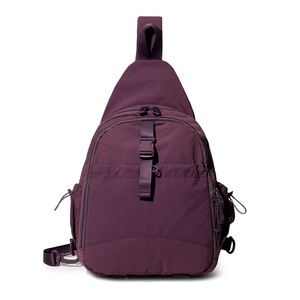 Unisex Sports <b>Backpack</b> with Candy Pattern Zipper Closure Casual Travel <b>Satchel</b> Shoulder Crossbody Bag for Multiple Scenarios - Product Image 4
