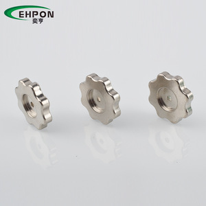 Bouton de volant métallique EHPON, diamètre 49 mm, en acier inoxydable, pour accessoire de charge de réfrigérant - Product Image 2