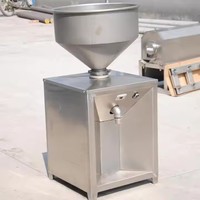 Machine de remplissage semi-automatique pneumatique à trémie détachable et entretien facile pour miel, sauces et pâtes