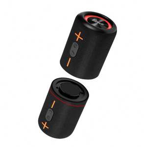 ลำโพงพกพาไร้สายคู่ BT5.3 ลำโพงบลูทูธแบบพกพา 3 มิติ พร้อมไดอะแฟรมคู่ กันน้ำระดับ IPX6 สายคล้องสำหรับใช้งานกลางแจ้ง - Product Image 1