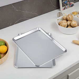 <span class=keywords><strong>Teglia</strong></span> da Forno in <span class=keywords><strong>Alluminio</strong></span> 60x40 di Alta Qualità, Attrezzatura Professionale per Panificazione, Rivestimento Antiaderente Resistente al Calore - Product Image 3