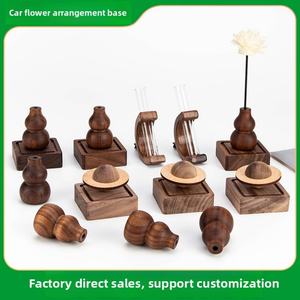 Difusor de Madera Creative Planet Grabado para Aceites Esenciales, Adorno de Aromaterapia para Decoración del Hogar, Venta al por Mayor, Adornos para Escritorio y Coche - Product Image 2