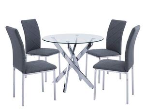 Nuevo diseño de sillas de restaurante de hotel Silla de comedor de metal moderna - Product Image 5