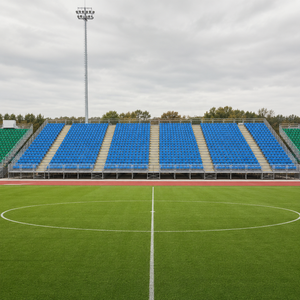 Asientos Clásicos Plegables para Gradas con Ruedas, de Metal y Aleación de Aluminio Duraderos para el Espectáculo Deportivo Diario - Product Image 3