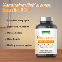 Comprimés de magnésium ODM OEM avec supplément de magnésium pour favoriser la relaxation musculaire et soutenir la santé osseuse