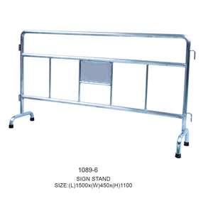 <span class=keywords><strong>Barrera</strong></span> <span class=keywords><strong>de</strong></span> Control <span class=keywords><strong>de</strong></span> Multitudes Portátil con Forma <span class=keywords><strong>de</strong></span> Corazón JDJD1089-6 para Conciertos y Eventos, Disponible en Acabados Pulido/Satinado/Polvo/Recubierto <span class=keywords><strong>de</strong></span> Titanio - Product Image 2