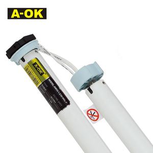 Rodillo <span class=keywords><strong>Tubular</strong></span> de Metal AM25 de 25mm, Motor de Control para el hogar, Receptor incorporado, postes de cortina de Radio, accesorios de pista, 1 unidad - Product Image 2