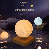 Lámpara Nocturna de Levitación Magnética Lunar, Decoración Creativa para el Hogar, Electrodomésticos Inteligentes para el Hogar