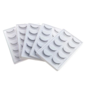 Beginner Eyelash Extension <b>Training</b> Set Full Strip Synthetic Hair Lashes with Mannequin <b>Head</b> - Product Image 5