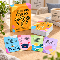 Jeu de cartes personnalisé pour adultes, jeu de cartes interactif pour couples, jeu de cartes en papier pour la connexion sociale, jeu de cartes pour couples, Jeux de Couple