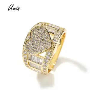 2024 New Fashion Jewelry Accessories Resizeable Ring Heart Butterfly Shape Diamond Rings Gold Ring Wholesale Price