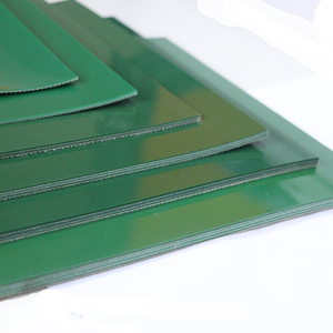 산업 운송 폴리 염화 비닐 그린 플랫 광택 <span class=keywords><strong>PVC</strong></span> 컨베이어 벨트 - Product Image 1