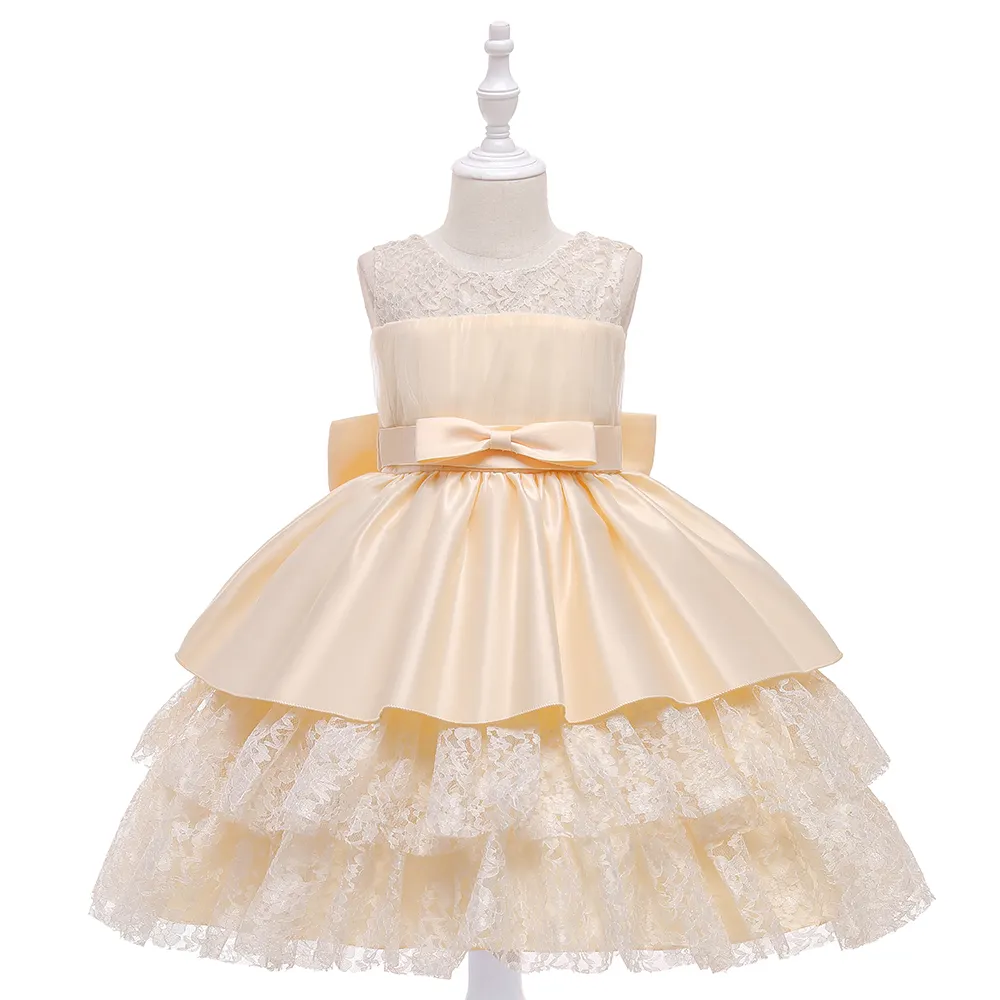 MQATZ Hot Selling Flower girls' dresses Baby Girl Summer Children Party Dress L5276