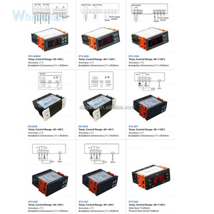 Mô hình khác nhau tủ lạnh kiểm soát nhiệt độ ETC-961 ETC-974 STC-100 STC-200 nhiệt kỹ thuật số cho các bộ phận làm lạnh - Product Image 3