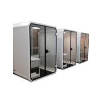 Cabine insonorisée portable cabine de réunion de bureau modulaire cabine de réunion de bureau acoustique privée