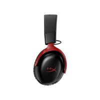 Casque sans fil Hyper X Cloud III S avec suppression du bruit et son surround virtuel - Casque de jeu rouge