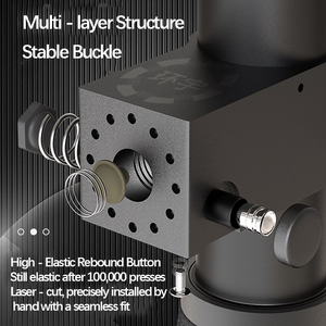 เสาสำรวจแบบยืดหดได้ Huaceye ขนาด 1.8 ม. ทำจากอะลูมิเนียม พกพาสะดวก สำหรับงานทำแผนที่ ใช้กับอุปกรณ์ RTK/GPS  อะไหล่และอุปกรณ์เสริมสำหรับเครื่องมือสำรวจ - Product Image 6