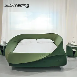 Italian Modern Design Nest Double Bed Surround Adjustable Colletto Bed