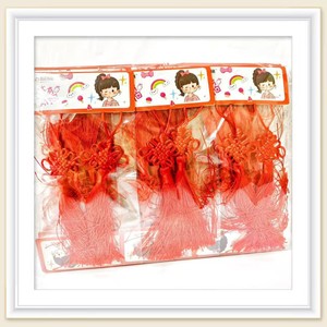 Chinese Knot Red Tassel Decoration Handmade Ruyi Knot Hanging <b>Ornament</b> For Home Gift - Product Image 2