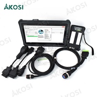 2024 Original 88830400 pour VOCOM II VCADS PRO Vocom 2 Premium Tech Tool avec PTT 2.8 VOCOM 2+Tablette Getac F110