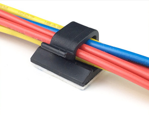 3M di morsetto per cavo in Silicone autoadesivo in Nylon per cavo in plastica <span class=keywords><strong>Clip</strong></span> Organizer per cablaggio auto - Product Image 4