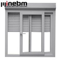 Maßgefertigte Aluminium-Schiebefenster Energieeffizient NFRC AS2047 Gehärtetes Glas Hurrikan-Zertifizierung Aluminium-Schiebefenster
