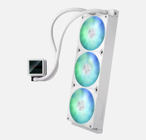 CPU ปั๊ม asetek ของเหลวแม่เหล็ก RBP สีขาว OEM น้ำหล่อเย็นทองแดง & อะลูมิเนียม PRIME LC 360 ARGB 4Pin - Product Image 3
