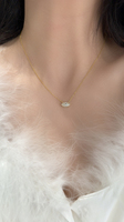 Collar con Colgante de Plata 925 Certificada con Moissanita y Zirconia, Suministro para Distribuidores Transfronterizos, Venta al por Mayor de Fábrica con Logotipo Personalizado y Cantidad a Medida