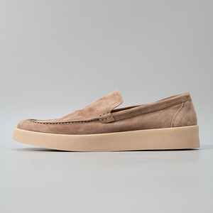 Mocasines de alta gama de cachemira para hombre, zapatos sin cordones hechos a mano, zapatos modernos, zapatos de negocios versátiles de cuero. - Product Image 4
