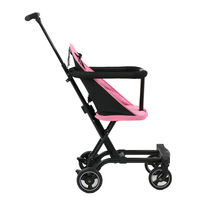 Poussette de voyage convertible de luxe pour bébé Design en tissu portable et léger
