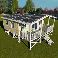 Casa Prefabricada de Acero de Lujo de 40 pies, Expandible, Extensible, Tipo Contenedor, Personalizable, Vivienda Prefabricada de 20/30/40 pies