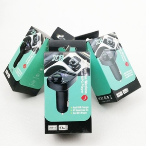 X8 bt5.0 xe FM Transmitter kép USB sạc nhanh rảnh tay cuộc gọi xe BT Receiver với TFCard - Product Image 6