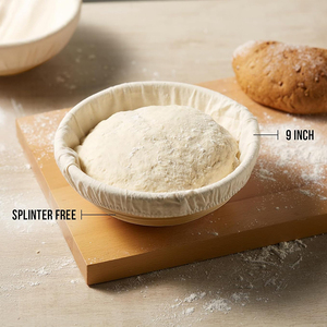 Factory Customize Banneton <b>Bread</b> Proofing <b>Basket</b> Sourdough Proofing <b>Bread</b> 9 Inch Rattan <b>Baskets</b> with Cloth Liners - Product Image 4