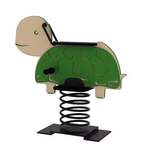 Tiger <strong>Rocking</strong> Horse Toy Plastic &amp; Wooden Indoor Kids Play 2 <strong>Slides</strong> 1 Swing Set for Sale School Use Outdoor Playground Equipment - Product Image 3