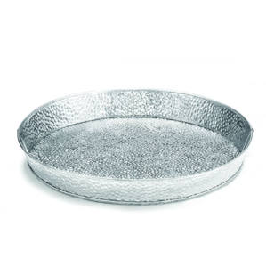 Bandeja de servicio de Metal de hierro, bandeja de servicio de Metal de artesanía india con precios bajos - Product Image 3