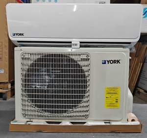 Climatiseur <span class=keywords><strong>split</strong></span> YORK 1 tonne, 110V 60Hz, 12000 BTU, refroidissement uniquement, unité murale, R32, haute efficacité SEER20 - Product Image 1