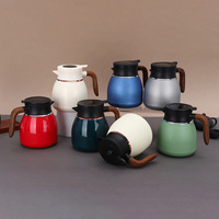 La nouvelle cafetière isotherme à double paroi en acier inoxydable avec affichage de la température