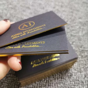 Biglietti da Visita di Lusso Personalizzati, Carta di Alta Qualità con Logo in Rilievo, Design Personalizzato, Biglietti di Ringraziamento per Piccole Imprese - Product Image 5