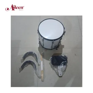 Personalizado Portátil Poplar Madeira Marchando Snare Drum para Performance Stage (MSD-1410)