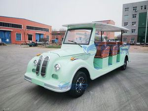 Carro de Golf Eléctrico Clásico de Alta Calidad, el Más Vendido, para Hoteles, Turismo, Autobús de Transporte Turístico Retro - Product Image 3