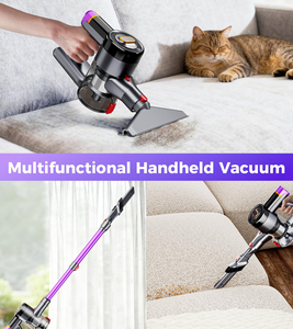 Aspiradora Inalámbrica de Mano con Motor sin Escobillas, 20000Pa, Potente e Inteligente, sin Bolsa, para Alfombras, Sofás, Hogar y Hoteles - Product Image 5