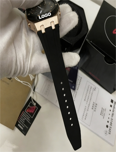 Luxury Custom Business Quartz Sports Watch for Men Casual Wrist Band <b>Analog</b> <b>Digital</b> Dial Display Alloy Leather Case Leather Band - Product Image 4