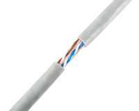 Câble réseau torsadé Cat5e 24AWG CCA/BC UTP/FTP/SFTP, prix usine, chaque paire torsadée, 100m/305m/rouleau, emballage neutre