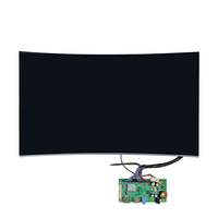 Prix de gros, module LCD incurvé en forme de C de 32 pouces, 1920*1080, kits pour machine de jeu de compétences