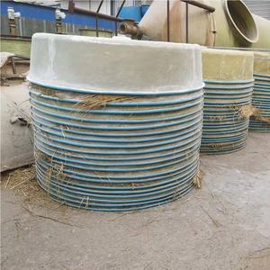 कस्टम एक्वाकल्चर मछली तालाब के लिए एफआरपी फाइबर ग्लास मछली टैंक/झींगा खेत - Product Image 2