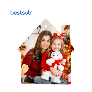 BestSub main peinture <span class=keywords><strong>dessin</strong></span> suspendu ornement UV bisque arbre <span class=keywords><strong>de</strong></span> noël décorer ornement en céramique - Product Image 6