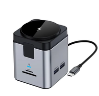 Nouveau chargeur sans fil magnétique 8 en 1 avec ports USB, station de charge rapide, station de charge de bureau