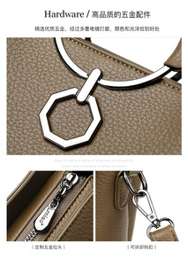 Bolsos de Mano de Moda para Mujer, Nueva Colección, Bolsos Cruzados de Piel Sintética, Estilo Retro, Versátiles, para Mamá - Product Image 2